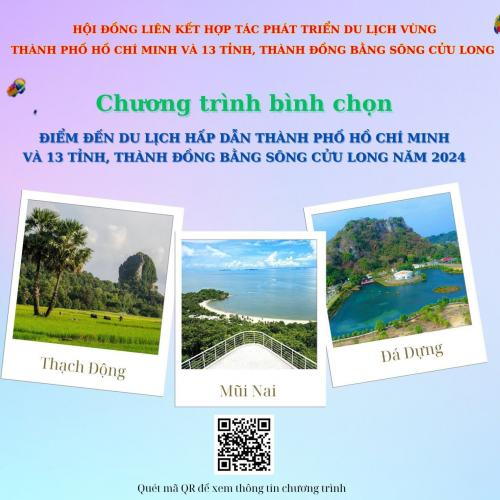 Điểm Du Lịch Hấp Dẫn Tp. Hồ Chí Minh Và 13 Tỉnh, Thành Đồng Bằng Sông Cửu Long Năm 2024